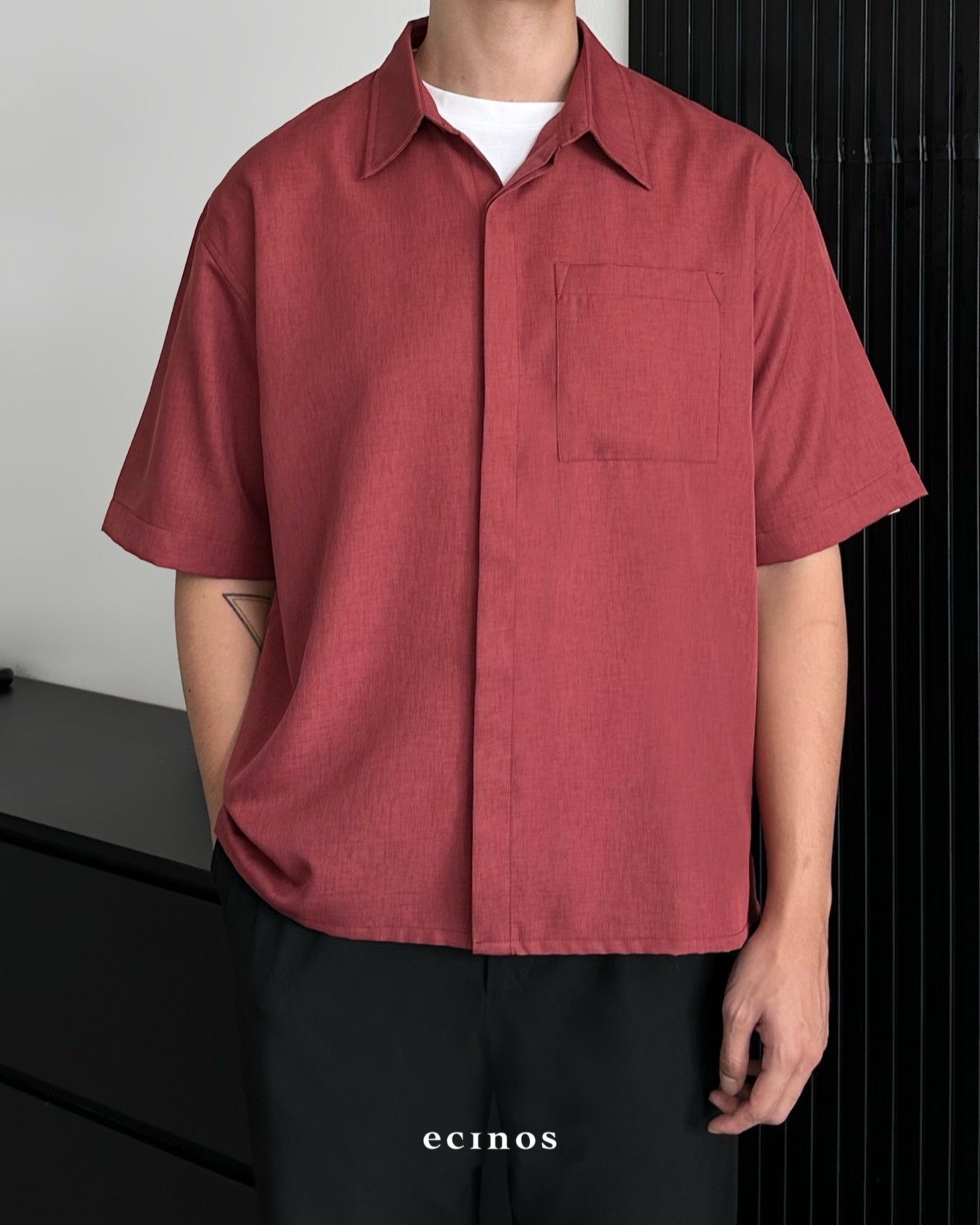 ECINOS Man - Theo Boxy Shirt
