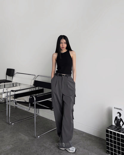 ECINOS - Darkest Cargo Pants