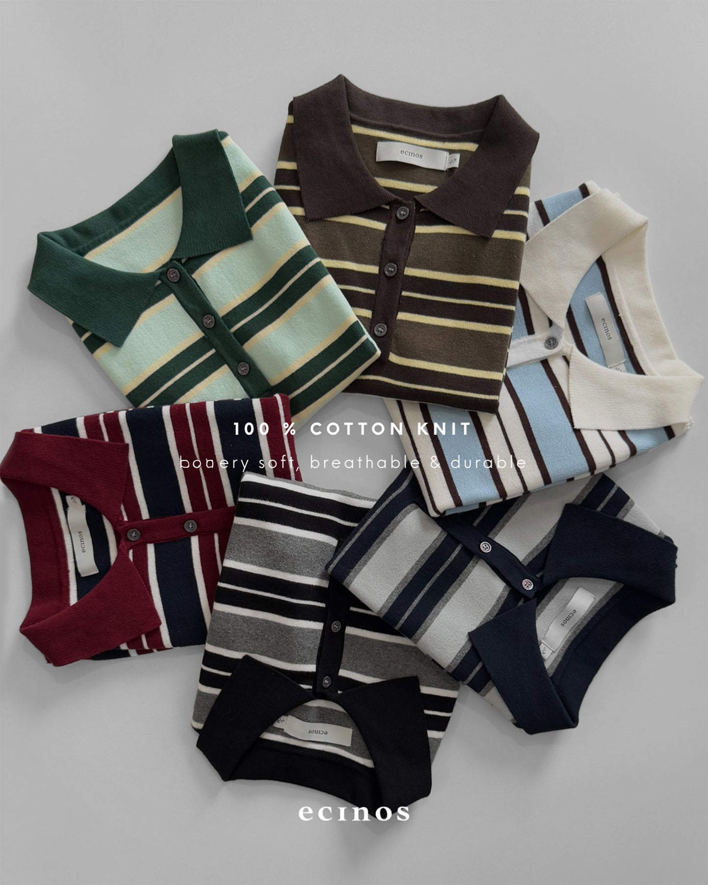 ECINOS - Ollie Knitted Polo Vest