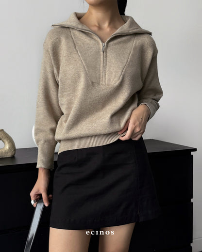 ECINOS - Karen Half Zip Sweater