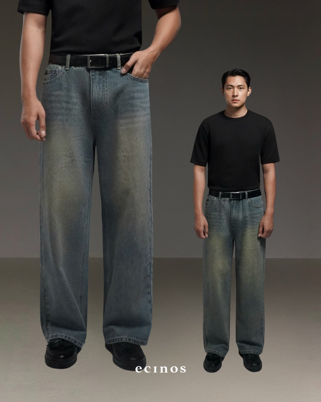 ECINOS Man - DENIM Straight Jeans (Man Version) – ecinos