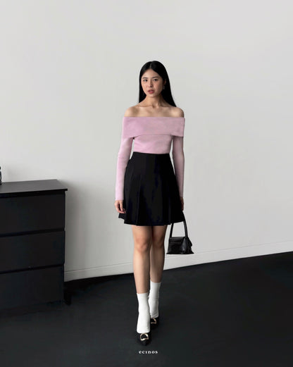 ECINOS - HR Off Shoulder Knit Top