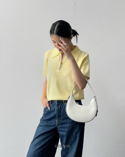ECINOS - Flo Knitted Polo Top