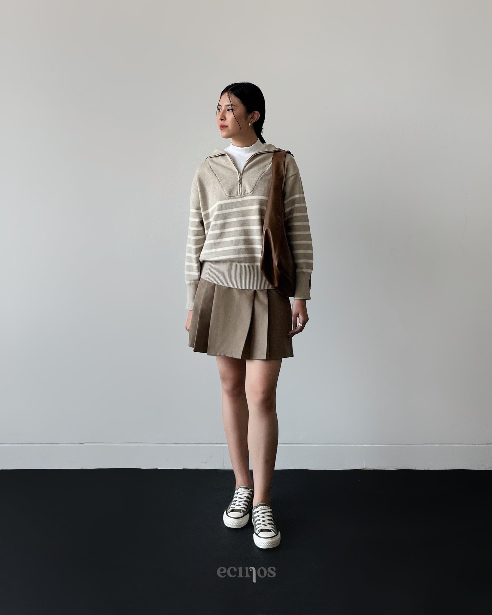 Karen Half Zip Sweater