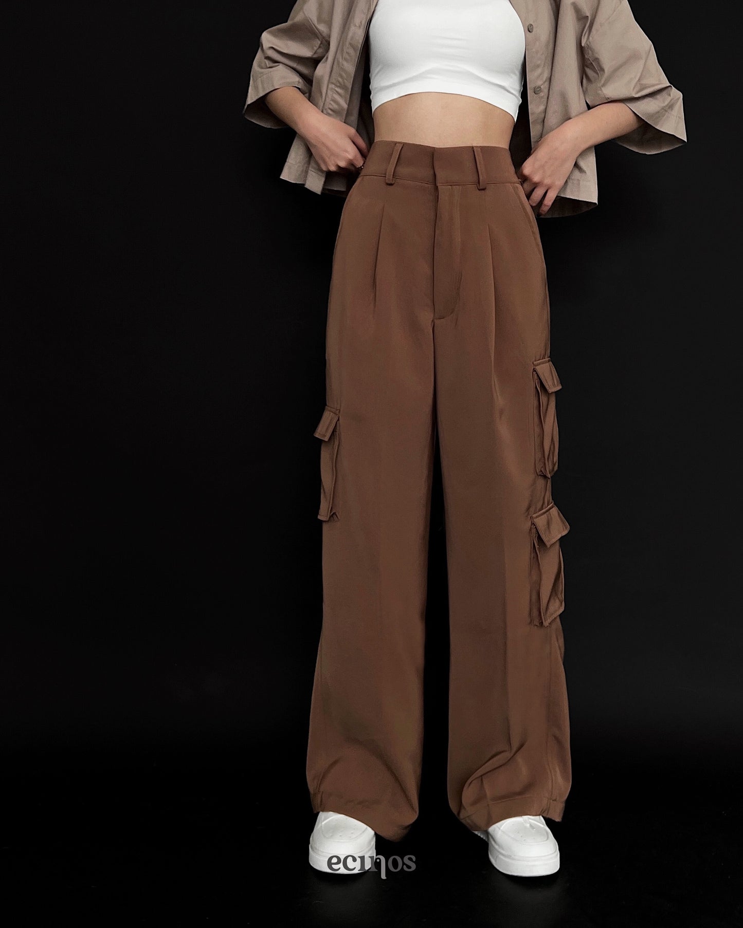 ECINOS - Darkest Cargo Pants
