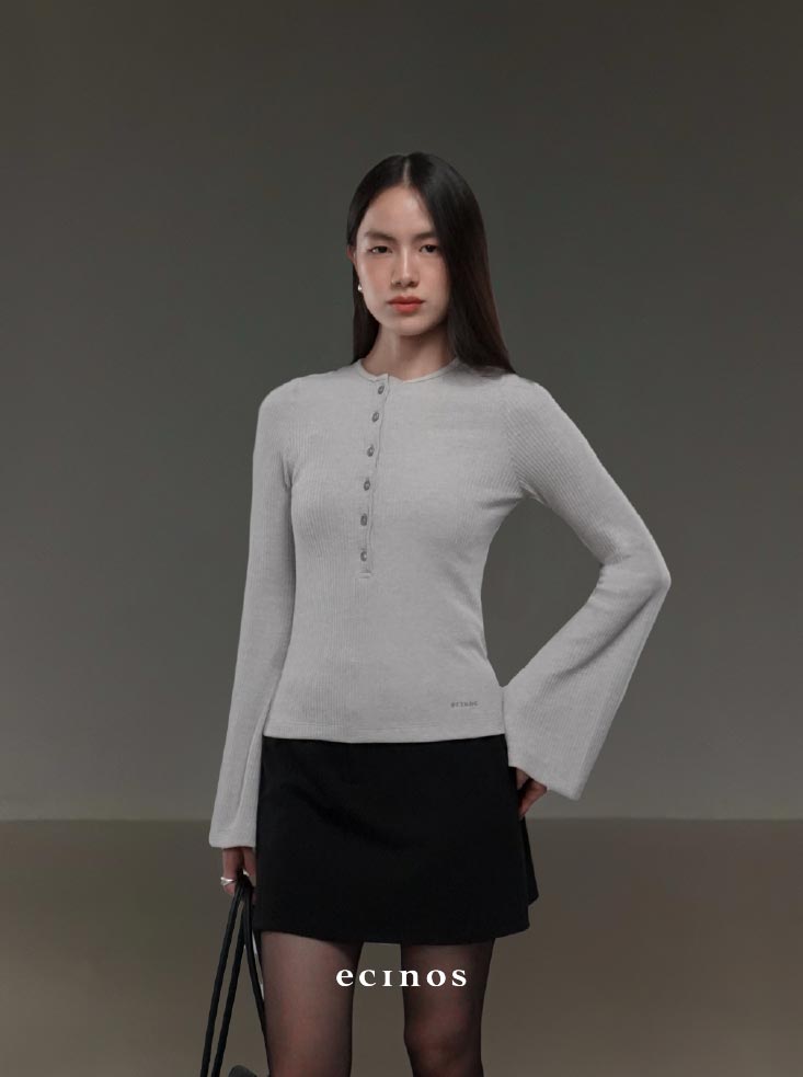 ECINOS - Aimee Ribbed Top