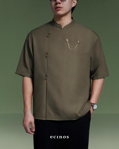 ECINOS Man - Aspen Side Button Top