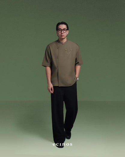 ECINOS Man - Aspen Side Button Top