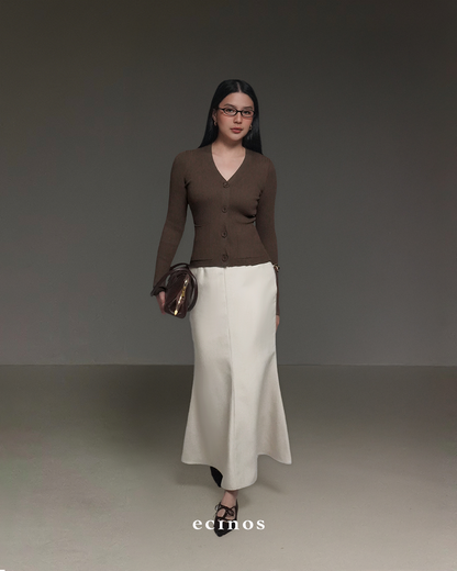ECINOS - Chér Fitted Cardigan | Atasan Wanita | Cardigan Wanita Fitted