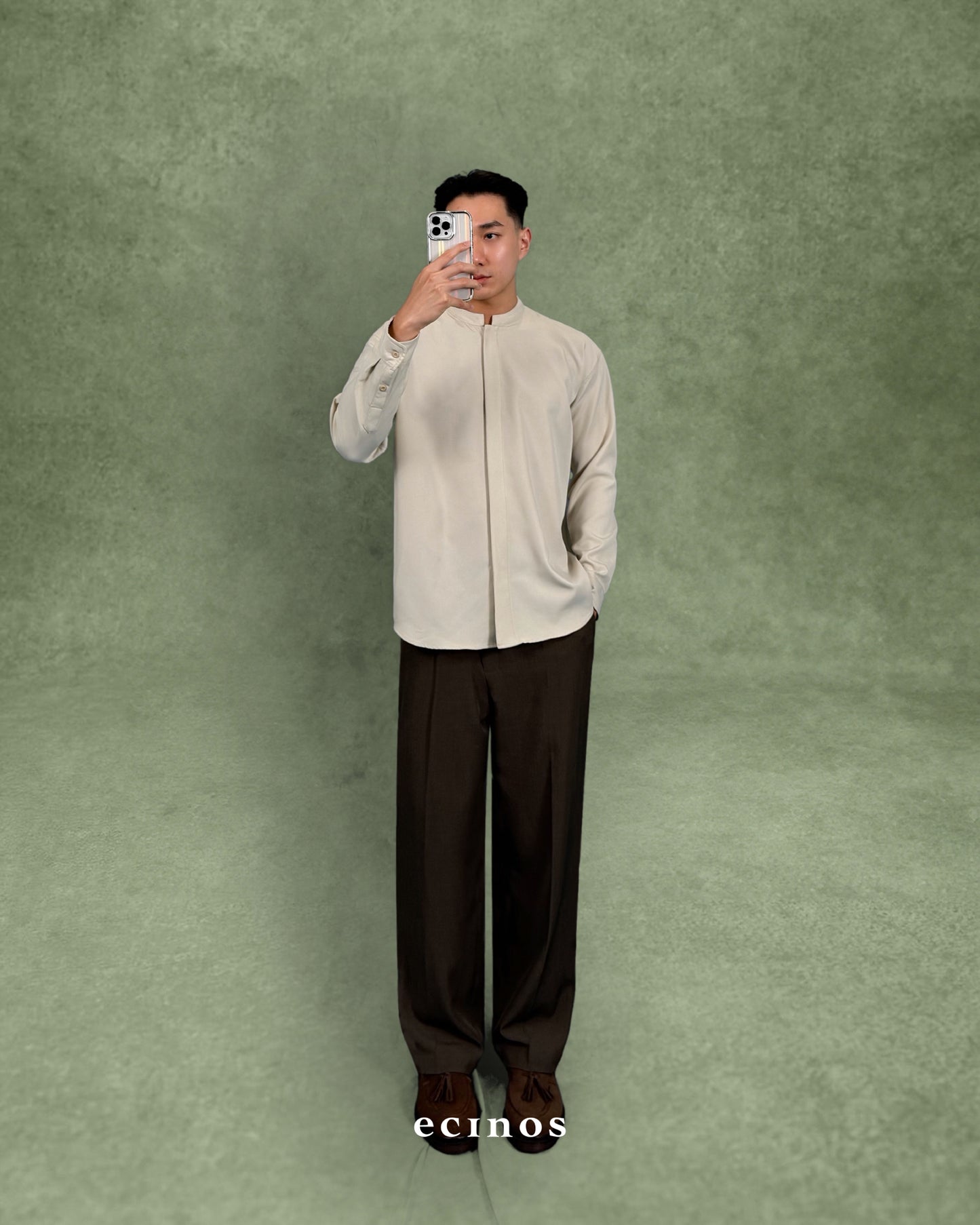 ECINOS Man - Square Collar Shirt