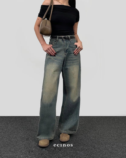 ECINOS - DENIM Wide Jeans