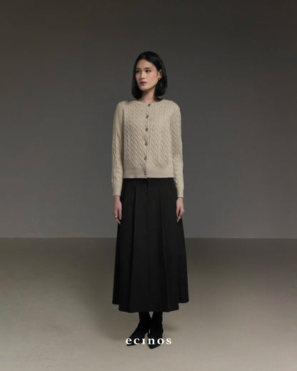 ECINOS - Celie Cable Knit Cardigan