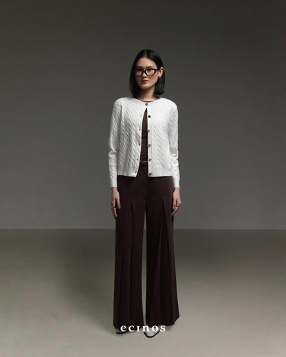 ECINOS - Celie Cable Knit Cardigan