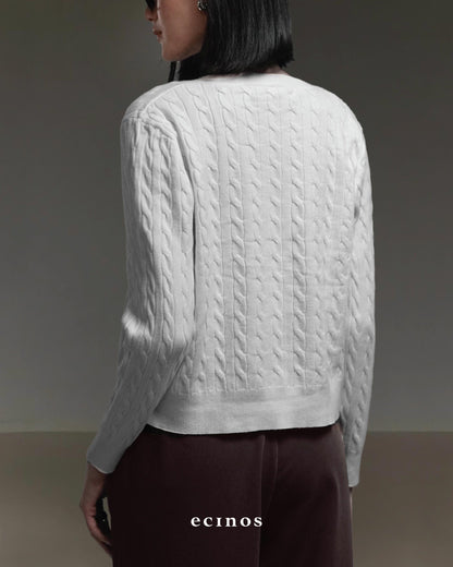 ECINOS - Celie Cable Knit Cardigan