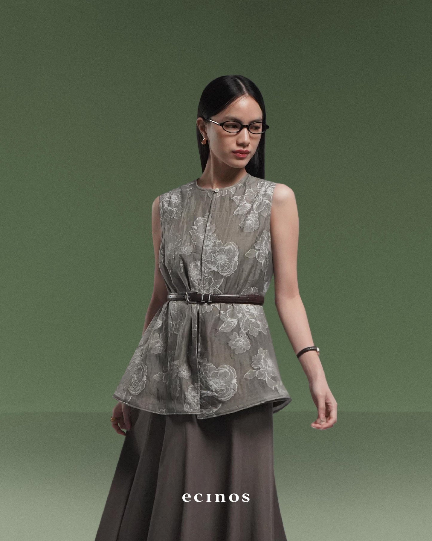 ECINOS - Camellia Panelled Outer