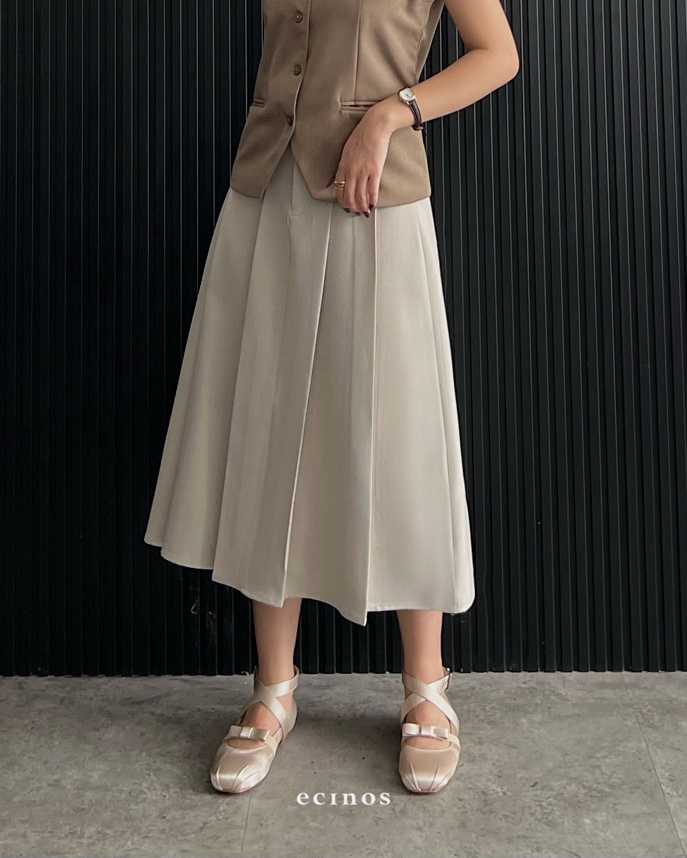 Centuries Pleated Skirt