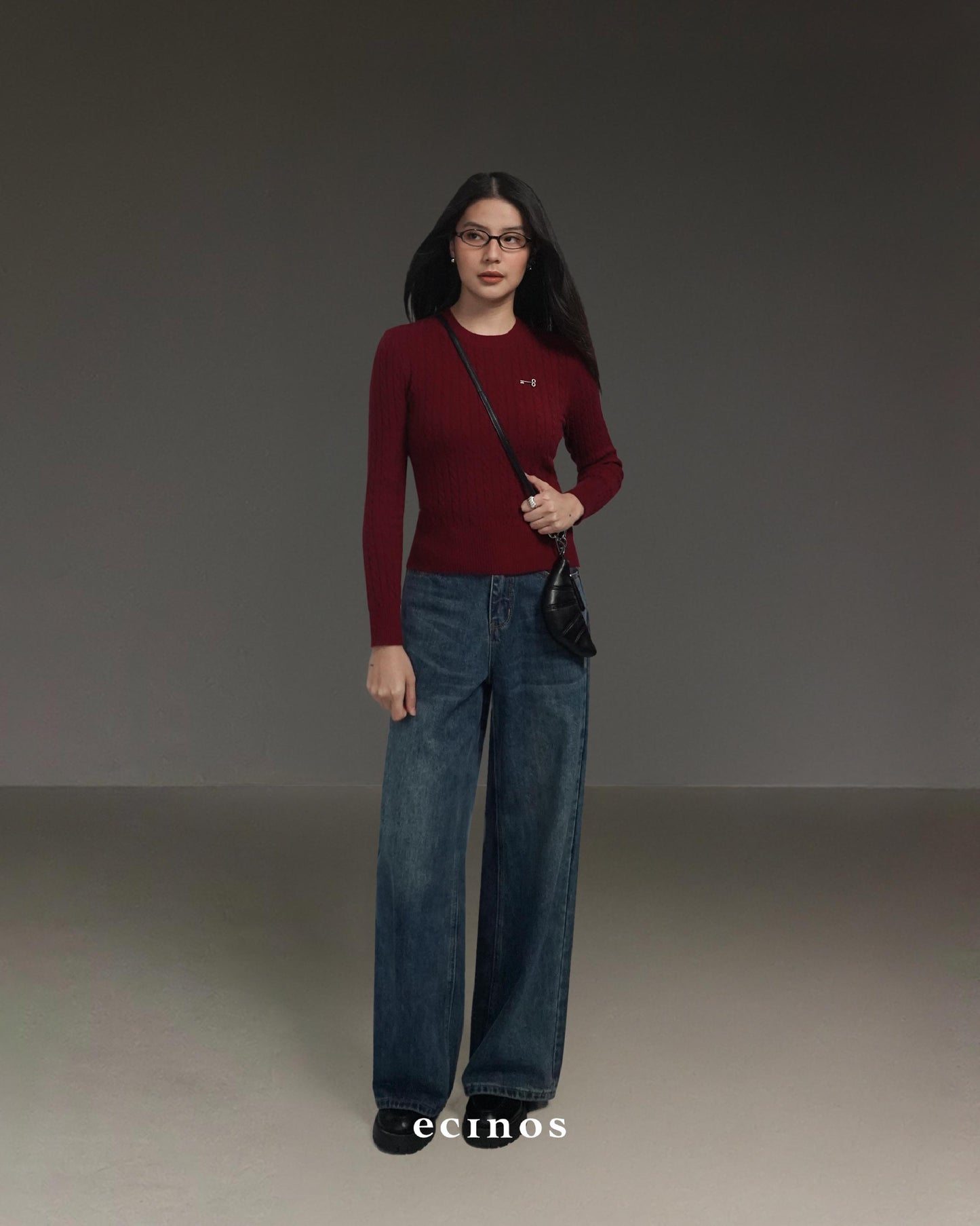 ECINOS - Cherise Cable Knitted Top