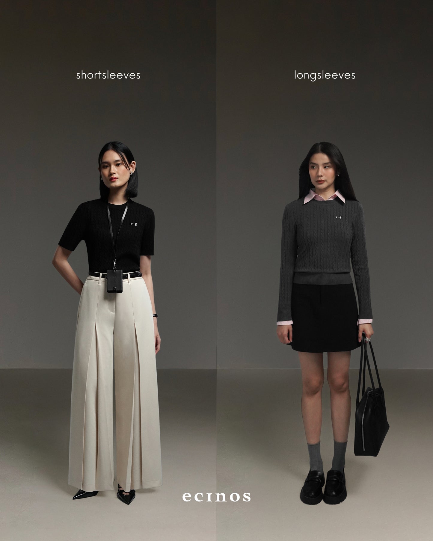 ECINOS - Cherise Cable Knitted Top