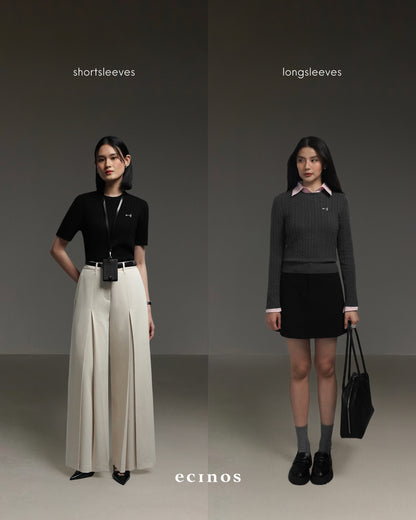 ECINOS - Cherise Cable Knitted Top
