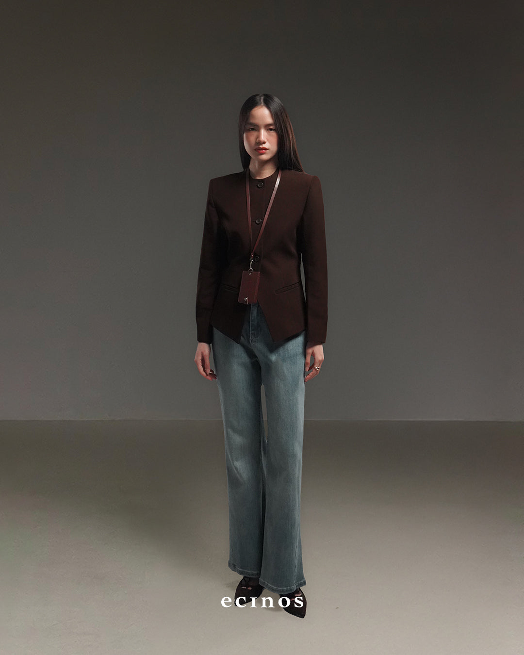 ECINOS - Andrea Tailored Fitted Blazer