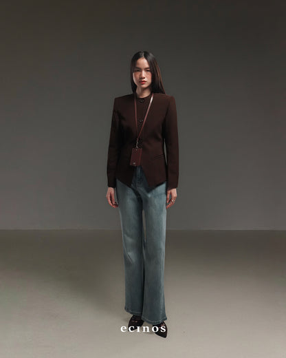 ECINOS - Andrea Tailored Fitted Blazer