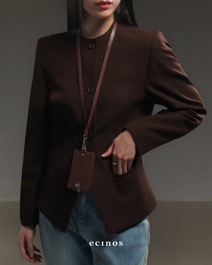 ECINOS - Andrea Tailored Fitted Blazer
