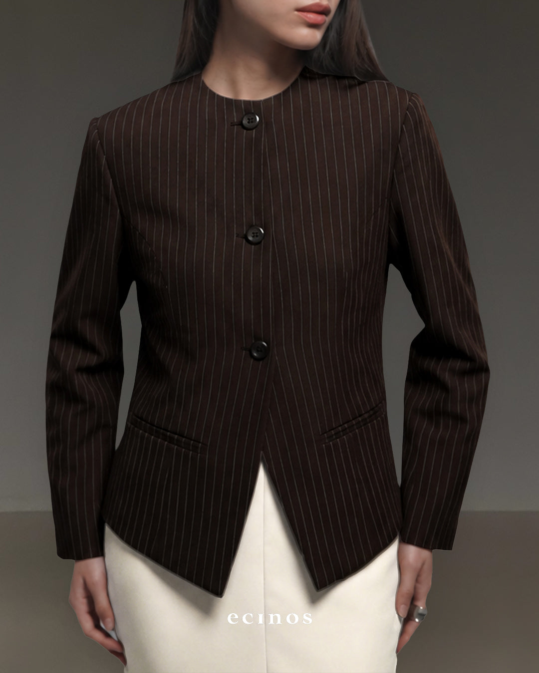 ECINOS - Andrea Tailored Fitted Blazer