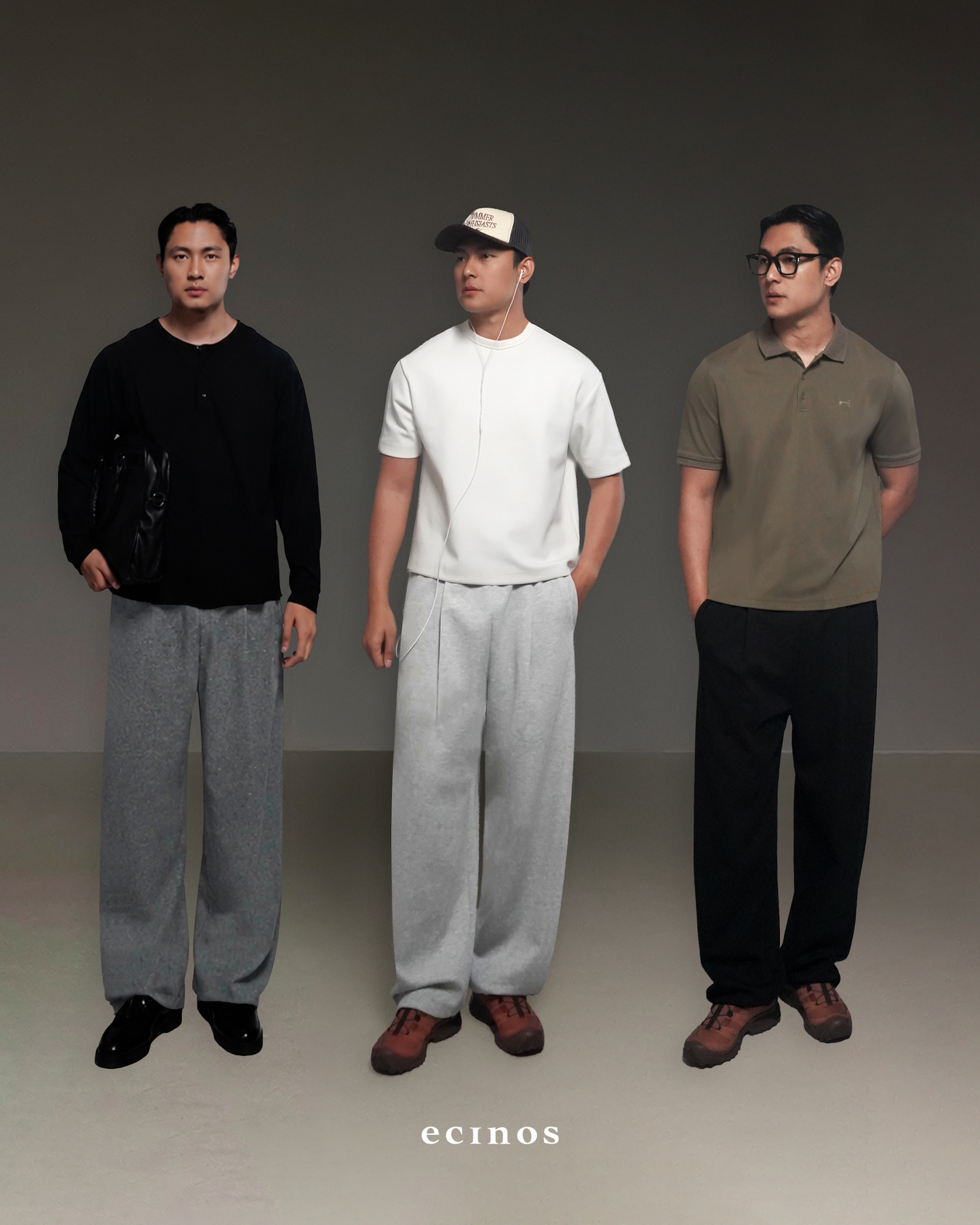 ECINOS Man - Oliver Pleated Wide Sweatpants