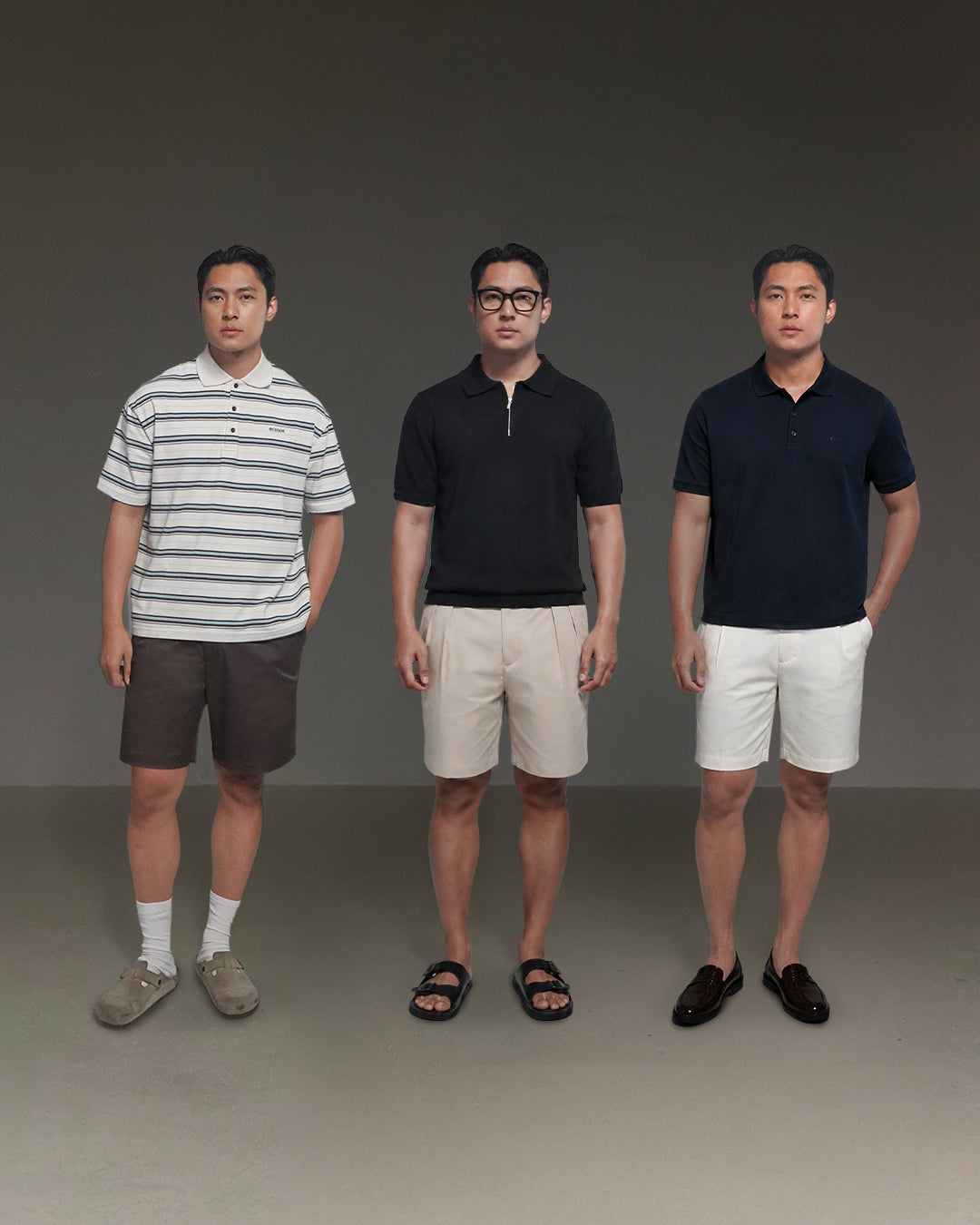 ECINOS Man - Simon Pleated Shorts