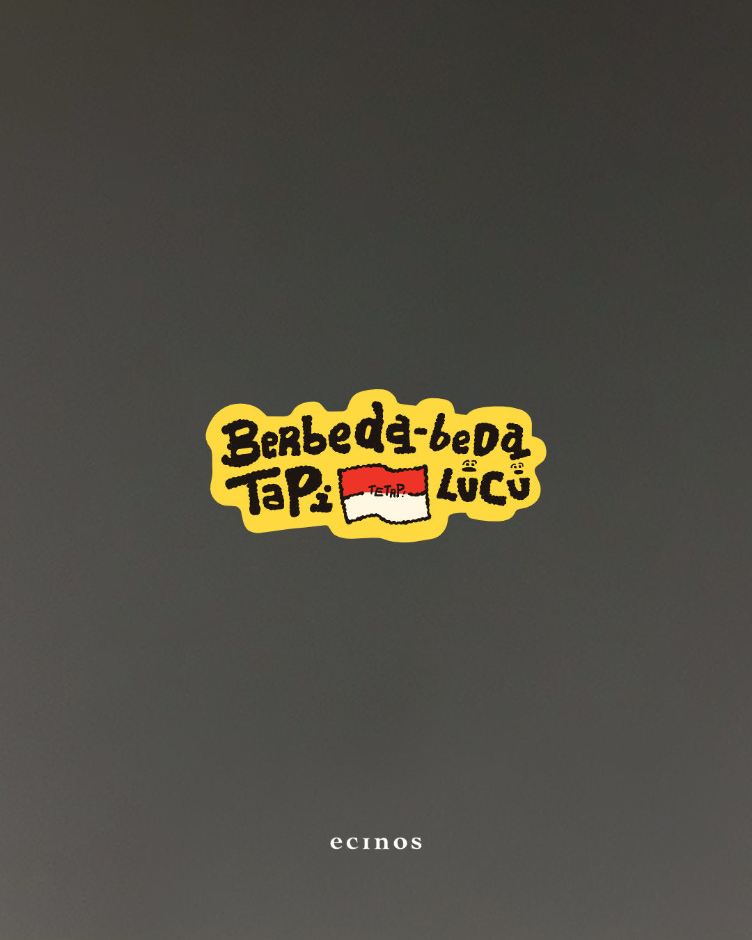 [NOT FOR SALE] - Limited edition sticker ecinos × Joyfullyscribbled