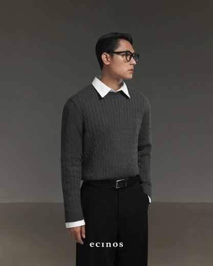 ECINOS Man - Cyrus Cable Knitted Top