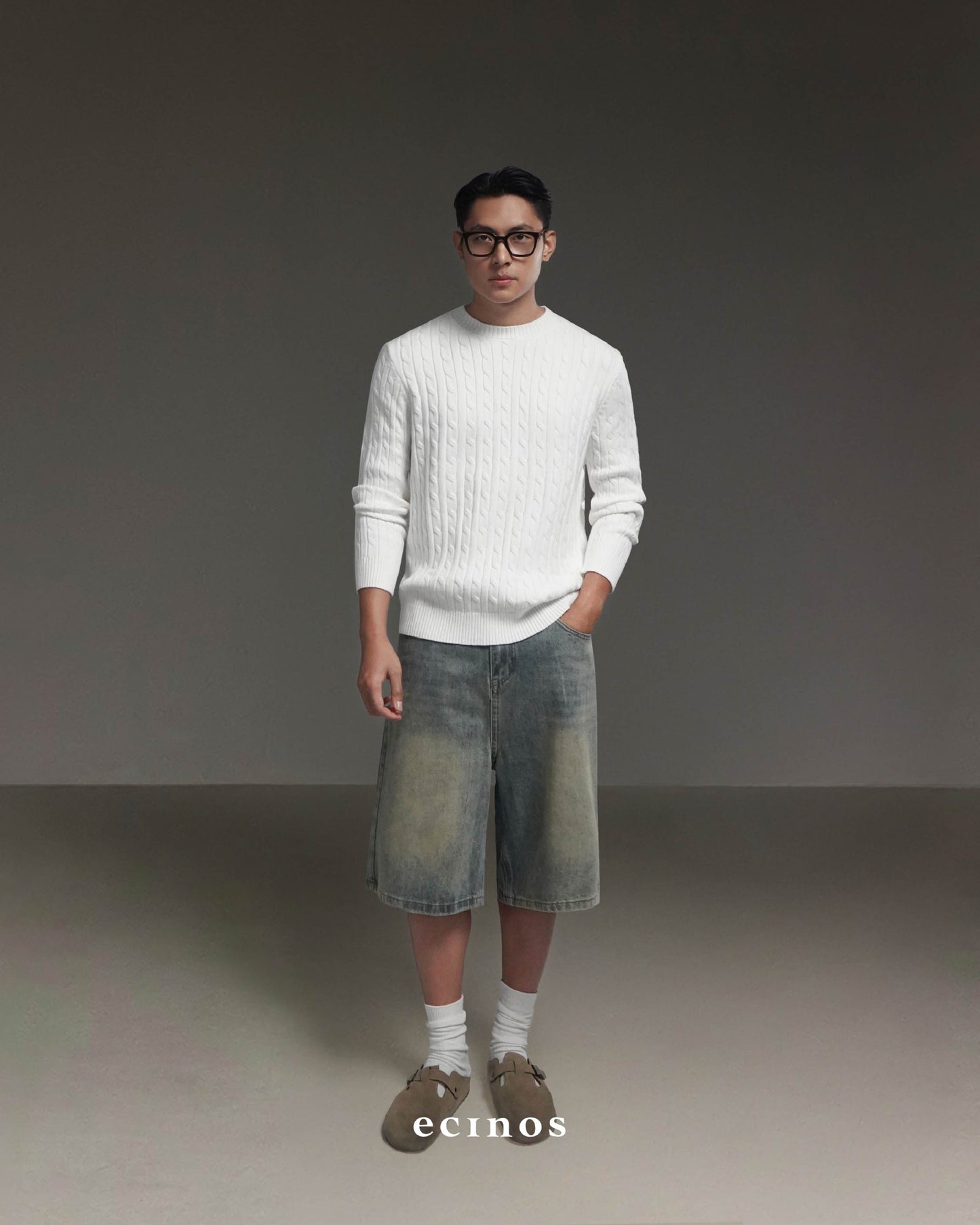 ECINOS Man - Cyrus Cable Knitted Top