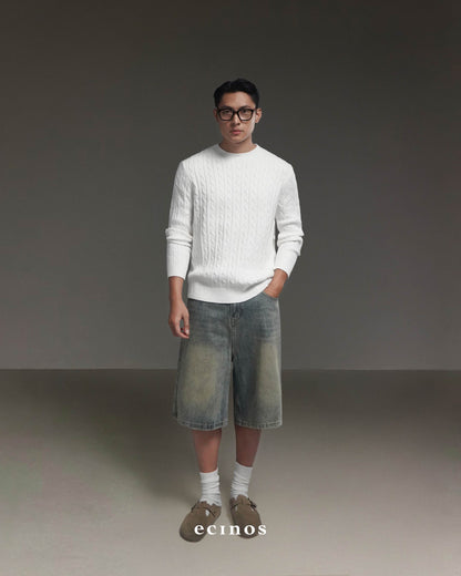 ECINOS Man - Cyrus Cable Knitted Top