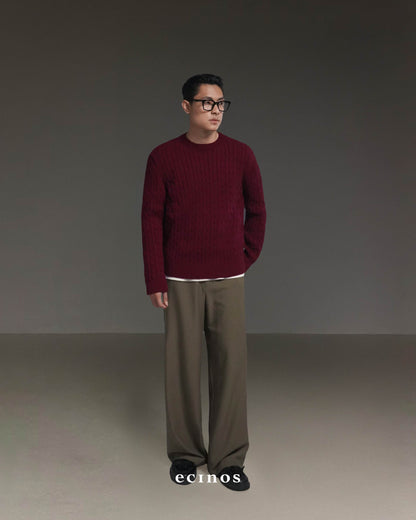 ECINOS Man - Cyrus Cable Knitted Top