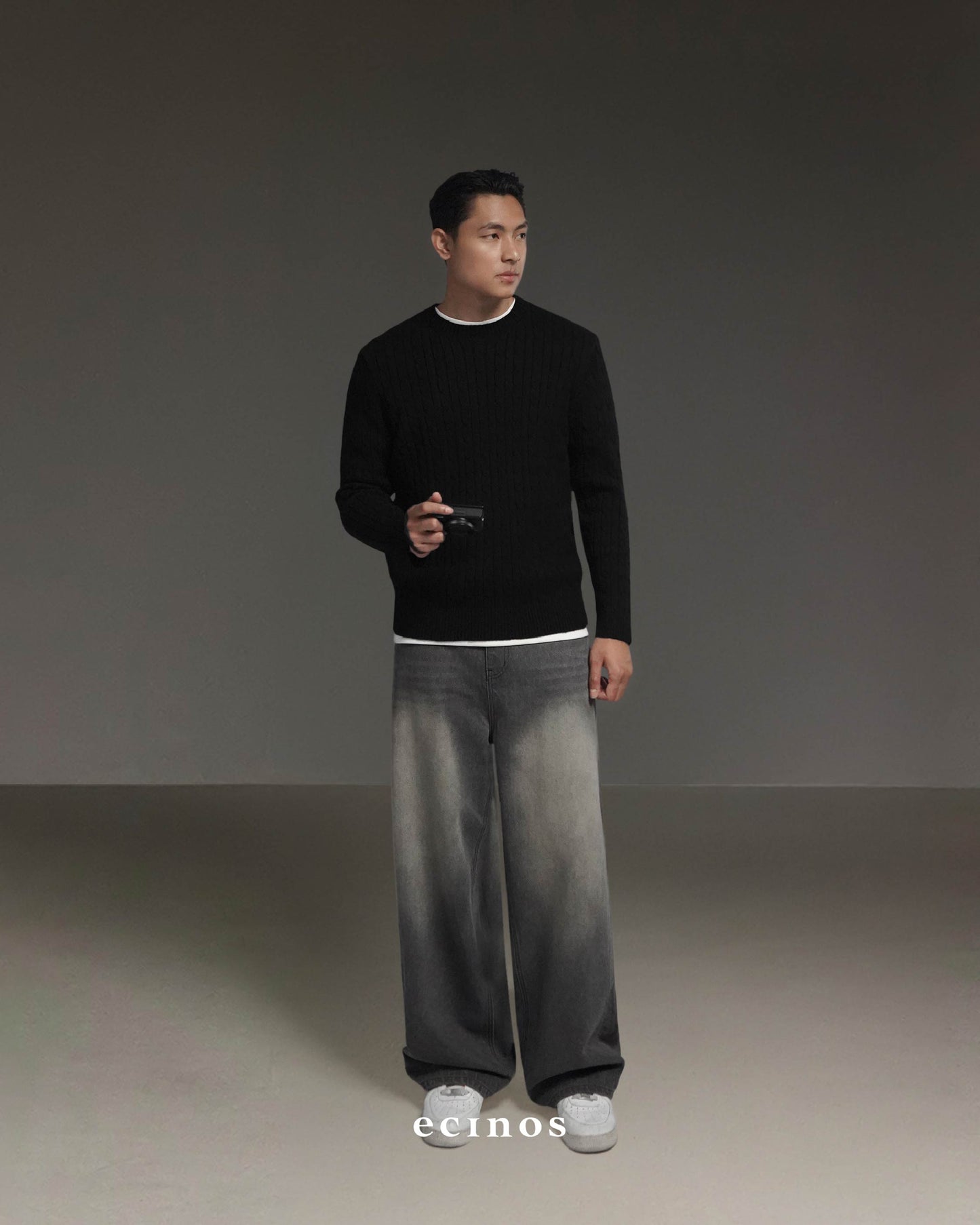 ECINOS Man - Cyrus Cable Knitted Top