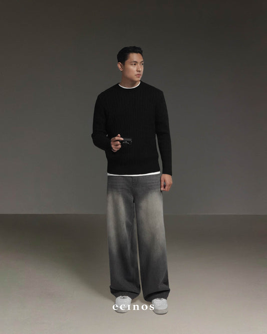 ECINOS Man - Cyrus Cable Knitted Top