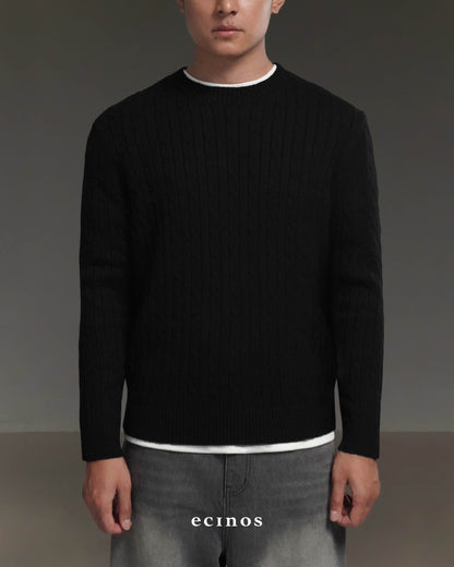 ECINOS Man - Cyrus Cable Knitted Top