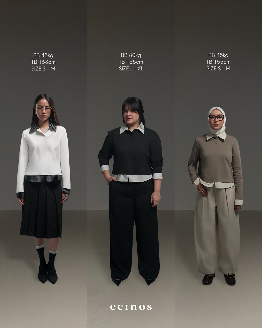 ECINOS - Shiv Cotton Polo Top