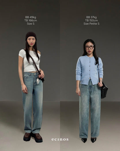 ECINOS - DENIM Straight Jeans