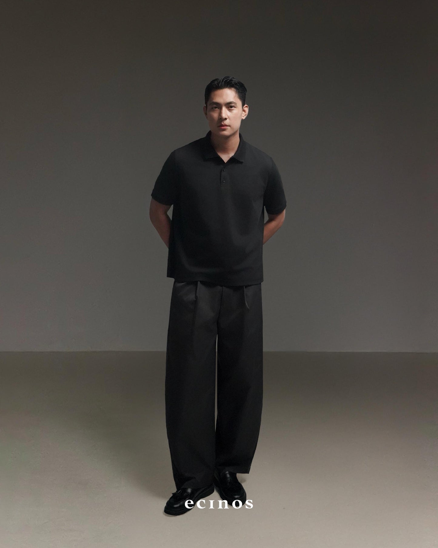 ECINOS MAN - Don Barrel Cotton Trousers