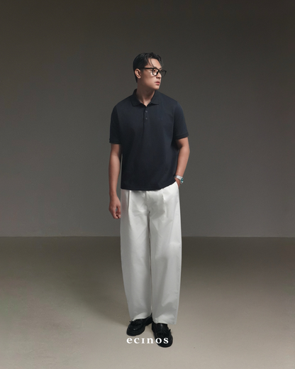 ECINOS MAN - Don Barrel Cotton Trousers