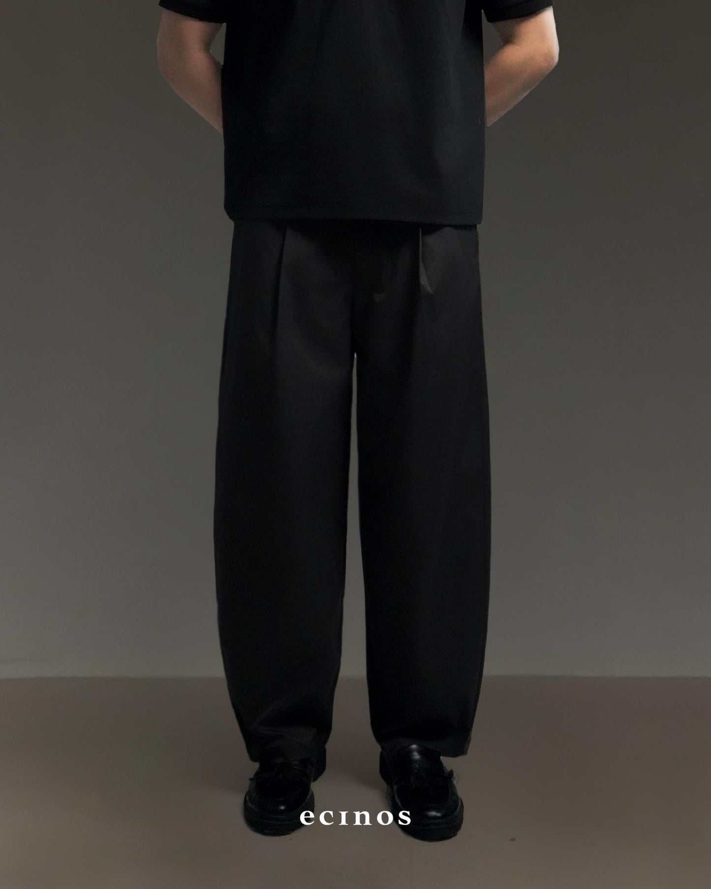 ECINOS MAN - Don Barrel Cotton Trousers