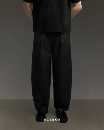 ECINOS MAN - Don Barrel Cotton Trousers