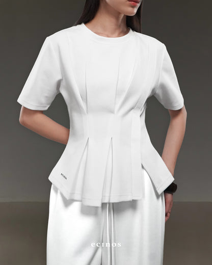 ECINOS - Serena Pleated Top