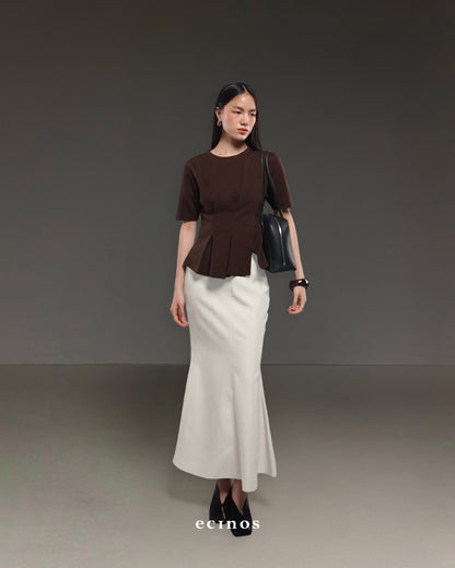 ECINOS - Serena Pleated Top