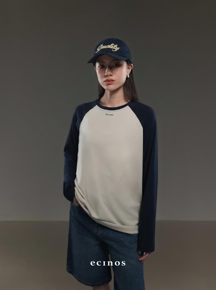 ECINOS - Elio Oversized Raglan Top