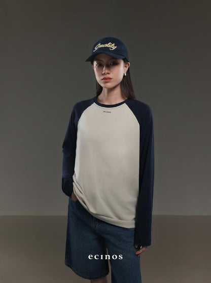 ECINOS - Elio Oversized Raglan Top