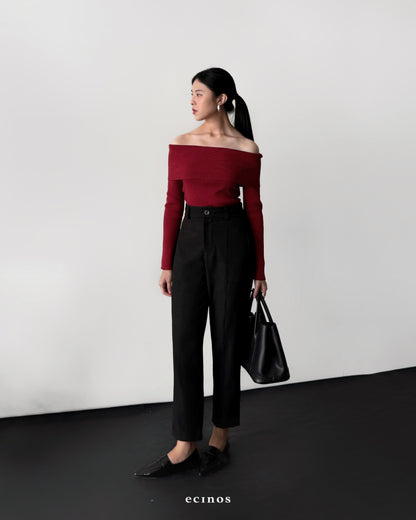 ECINOS - HR Off Shoulder Knit Top
