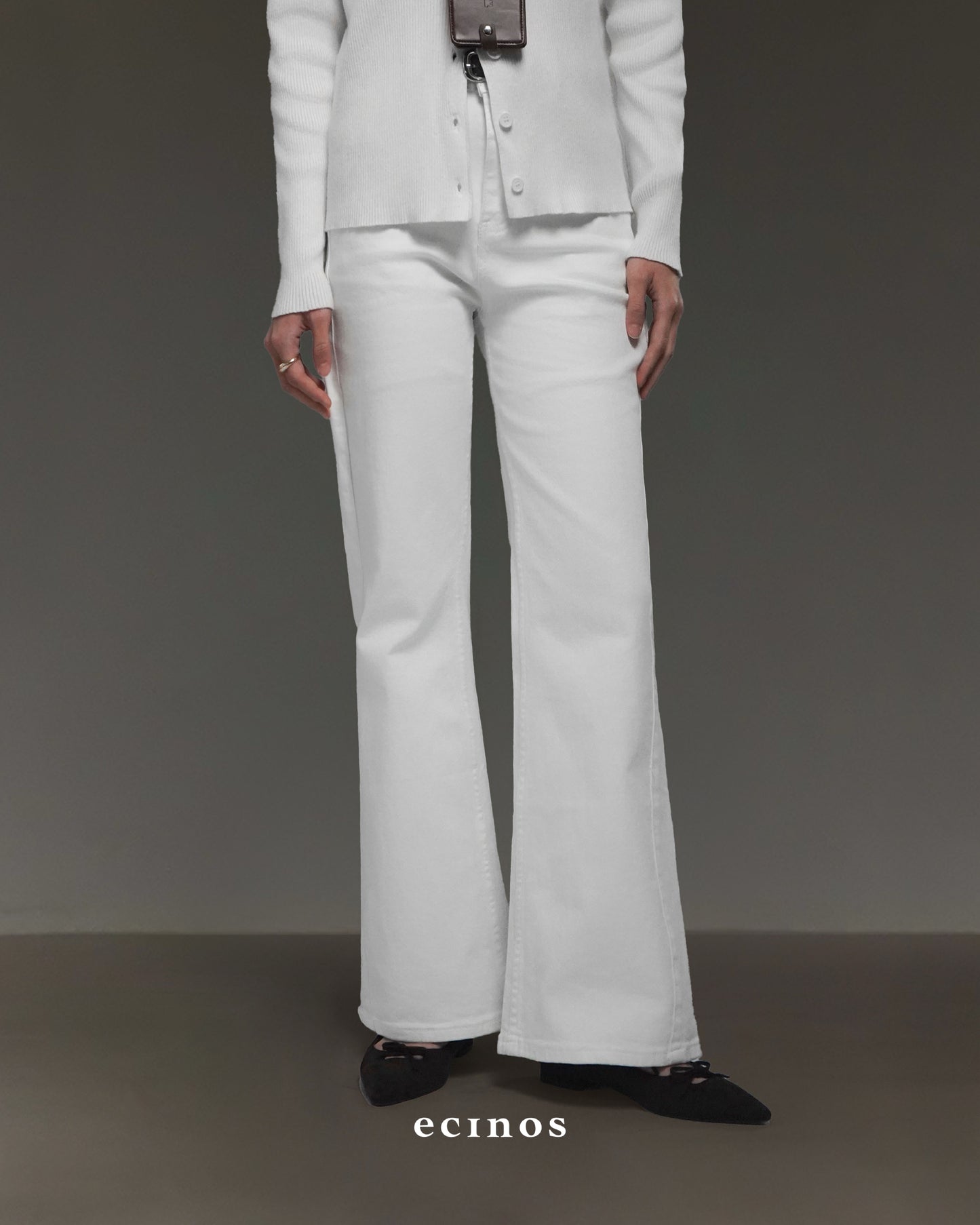 ECINOS - DENIM Flared Jeans