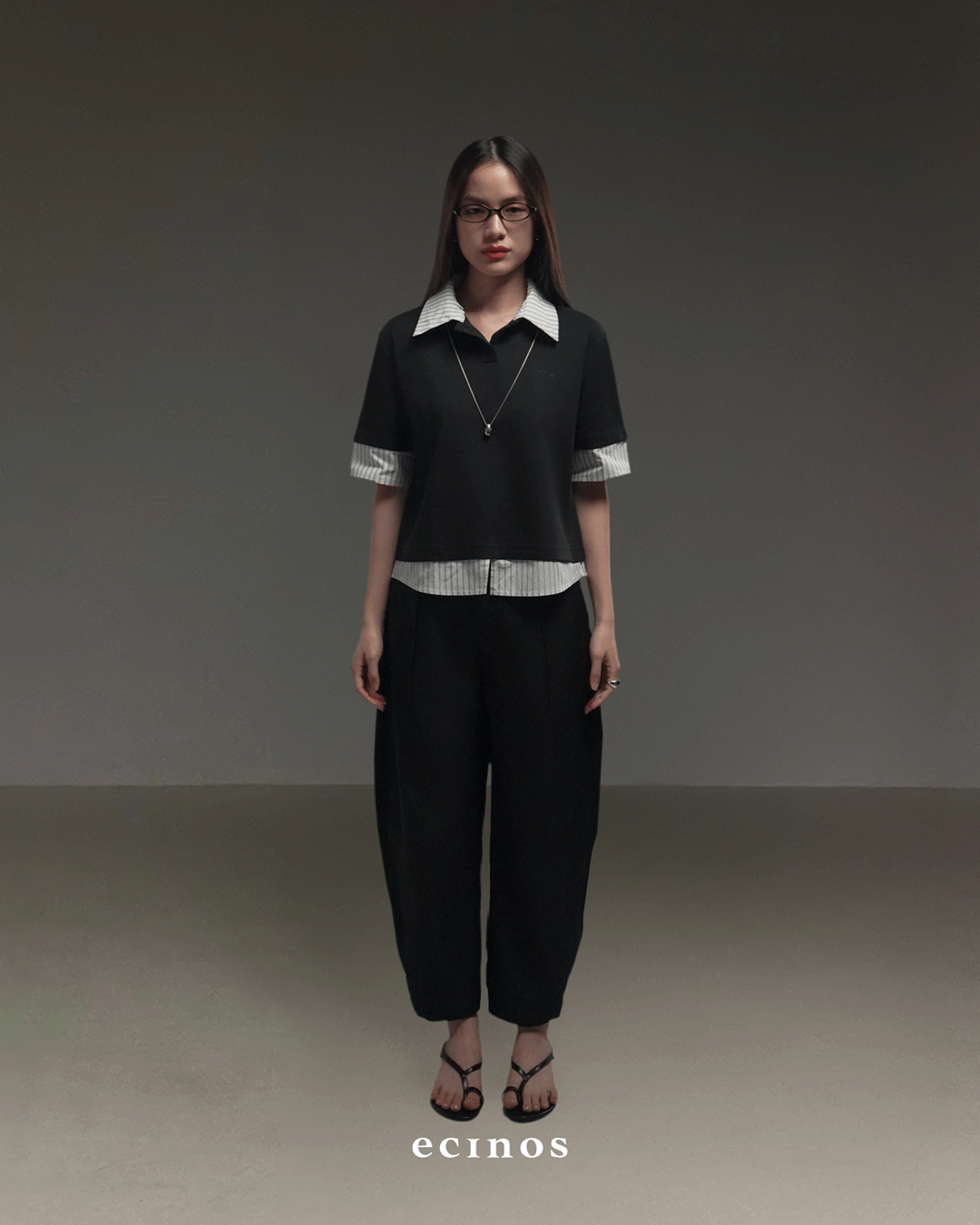 ECINOS - Shiv Cotton Polo Top